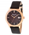 Stay ahead of the curve with this on-trend rose-gold watch from Kenneth Cole New York.