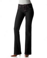 Basic boot cut jeans with a touch of stretch for the perfect fit, from DKNY Jeans.
