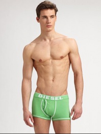 Comfortable enough for everyday wear, these slim fitting, stretch-cotton briefs are highlighted in a bold hue with contrast piping and an elastic waistband with signature logo detail.Elastic logo waistband95% cotton/5% elastaneMachine washImported