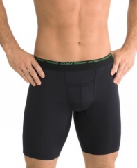 These boxer briefs from Jockey are made to perform at the high level that you do day-in and day-out.