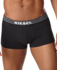 When it comes to raising the bar for movement and comfort, the thigh's the limit with these stretch boxer briefs from Diesel.