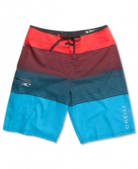 Featuring new Epicstretch fabrication, these O'Neill board shorts feel as good as they look.