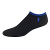 Polo Ralph Lauren men's socks Tech Ped low cut black 3pairs
