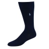 Polo Ralph Lauren men's socks Dress Bamboo Flat Knit Slack navy 3pairs