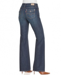 How low can you go? Levi's Jeans 525 petite low rise fit looks so sexy this season!
