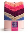 Hanky Panky Signature Lace Original Rise Thong 5-Pack Plus Size, One Size, Bazaar