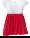 Splendid Littles Girls 2-6X Colorblock Dress, Punch, 6X