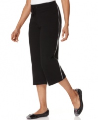 Take it easy in these comfy (and stylish!) lounge pants from Style&co. --they're as affordable as they are sporty!