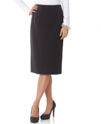 This simple skirt from Charter Club is a tailored staple. Pair it with button-down shirts or cashmere sweaters - the flattering shape makes it utterly versatile.