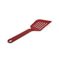 This large-sized Joseph Joseph spatula perfects flipping bigger portions. The serrated cutting edge helps portion food so you can move effortlessly from pan to plate.