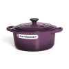 For nearly a century, Le Creuset has handcrafted enameled cast iron cookware of superlative quality, durability and versatility. A cooking staple, the round French oven offers exceptional heat distribution and retention for unsurpassed broiling, braising, slow cooking and sautéing and its size easily accommodates large roasts and poultry.