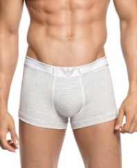 This comfortable stretch trunk from Emporio Armani is the perfect combination of support and style.