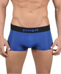 Make your move. With a shorter leg length, these trunks from Papi will stay put underneath your pants.