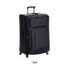 Delsey Luggage Helium Breeze 3.0 Lightweight 4 Wheel Spinner Expandable Upright, Black, 30 Inch