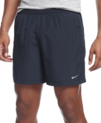 Portable temperature control. These Dri-Fit Nike shorts are the right way to stay cool and dry.