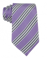 Keep it classic. From the corner office and beyond, this tie from Donald Trump means business.