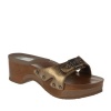 Dr. Scholl's Women's Originality Platform Sandal,Bronze,8 M US