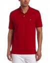 Victorinox Men's Short Sleeve Stretch Pique Tailored Fit Polo