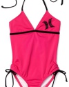 Hurley Girls 7-16 One and Only One-Piece Swimsuit