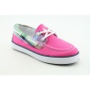 Ralph Lauren Sander Toddler Girls Size 11 Pink Canvas Boat Shoes