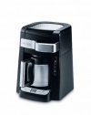 DeLonghi DCF2210TTC 10-Cup Thermal Carafe Drip Coffee Maker, Black