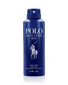 Introducing the World of Polo body spray collection, designed for the guy on the go. A new way to wear your favorite polo fragrance, use it all-over and everyday for a light and refreshing fragrance experience.