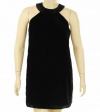 INC International Concepts Velvet Sleeveless Dress