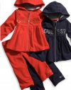 GUESS Kids Girls Toddler Fleece Set, BLUE (24M)