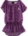 Baby Phat - Kids Girls 7-16 Printed Leopard Tunic