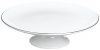 Vera Wang by Wedgwood Blanc Sur Blanc 10.5-Inch Footed Cake Stand