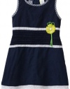 So La Vita Girls 4-6x Pin Tuck Dress