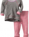 Splendid Littles Baby-Girls Newborn Colorblock Sweatshirt Set