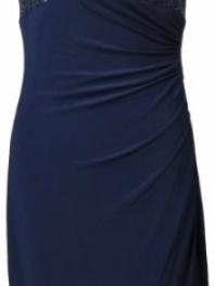 Lauren by Ralph Lauren Women's Haddon Hall Sequin Top Dress 8P Navy [Apparel]