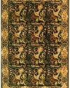 Safavieh Bergama Collection BRG107B Handmade Charcoal Wool Round Area Rug, 6-Feet