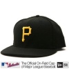 MLB Pittsburgh Pirates Authentic On Field Game 59FIFTY Cap, Black