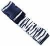 Belle Hop Luggage Fashionable Straps Belt, Zebra, One Size