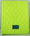 Marc Jacobs Dreamy Logo Neoprene Tablet Book Safety Yellow