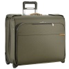 Briggs & Riley Luggage Baseline Deluxe Wheeled Garment Bag, Olive, Small