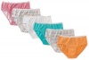 Fruit Of The Loom Girls 7-16 6 Pack Low Rise Brief