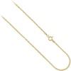 18K Gold Over Sterling Silver 1mm Popcorn Chain Necklace 14 16 18 20 24 30
