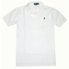 Polo Ralph Lauren Men Custom Fit Mesh T-shirt (L, White)