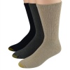 Gold Toe Men's Socks Uptown FX Crew Pack C 3 pairs