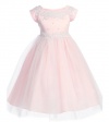 Girls KID Collection New Princess Tulle Flower Girl Dress