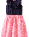 Lilly Pulitzer Girls 2-6X Little Loranne Dress, Cosmo Pink Mini Party Favors, 2