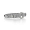 MOGO Design Silver Charmband