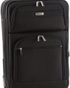 Ricardo Beverly Hills Luggage Huntington Lite 3.0 21 inches Expandable Wheelaboard Bag, Black, 21 x 14 x 7