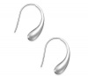 Studio Silver Sterling Silver Earrings, Teardrop J Hoop Earrings