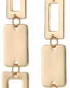 Kenneth Cole New York Modern Lucite Rectangle Linear Drop Earrings