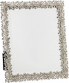 Olivia Riegel Twinkles Tabletop Mirror 9.5x11.5 Swarovski Crystals Faux Pearls