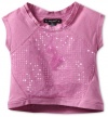 Baby Phat - Kids Baby-Girls Infant Sequin Front Tee, Orchid, 24